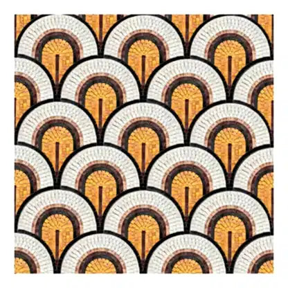 Ivory Mermer Mozaik Siyah Mix