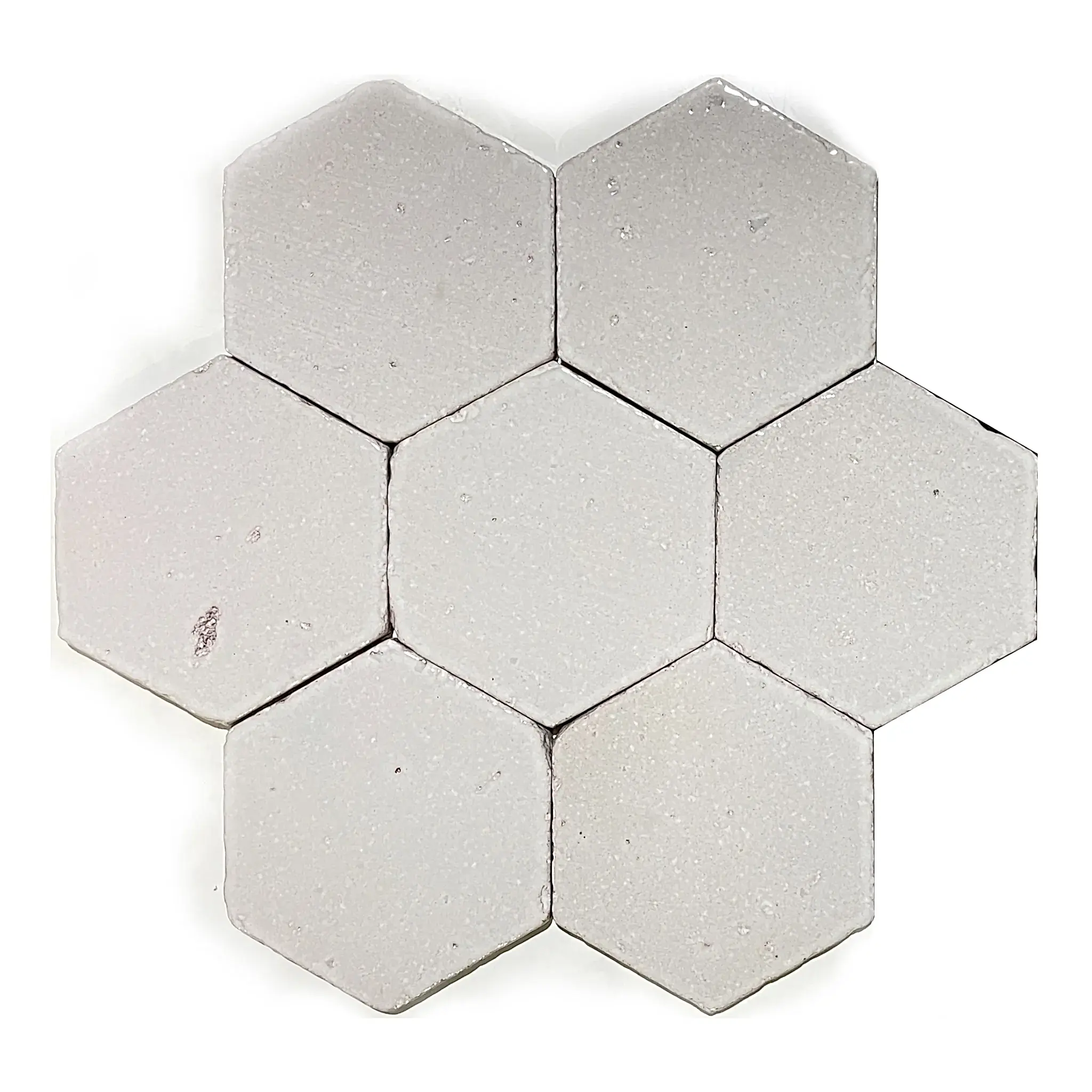 Sırlı Lav Taşı G Beyaz