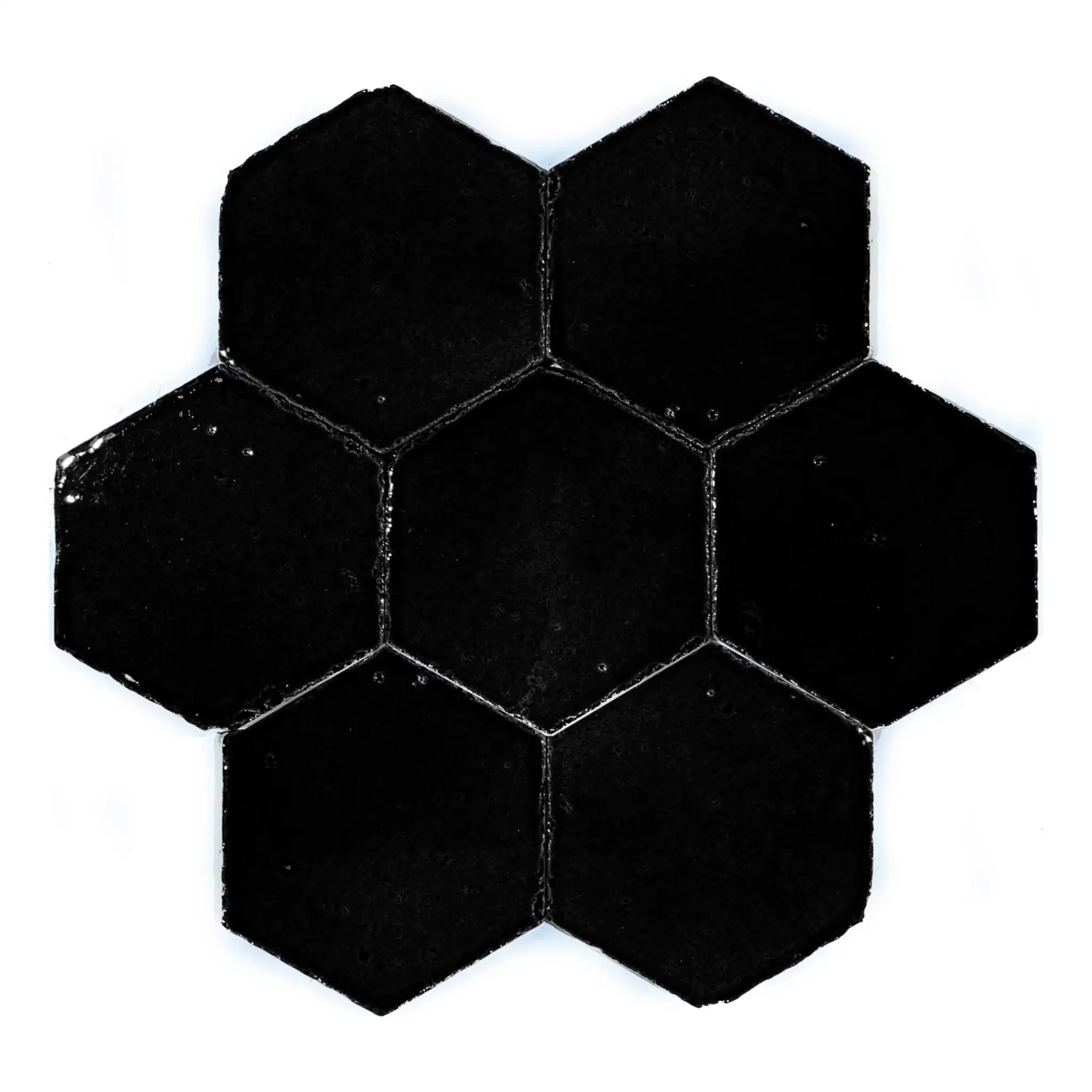 Sırlı Lav Taşı G Siyah