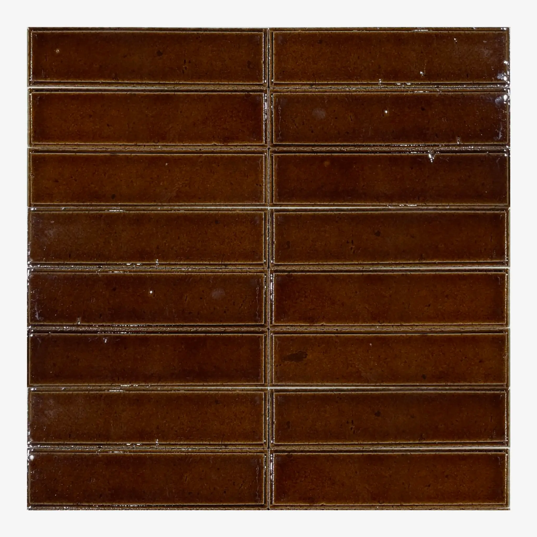 Sırlı Lav Taşı Sj 5x20 Kahverengi