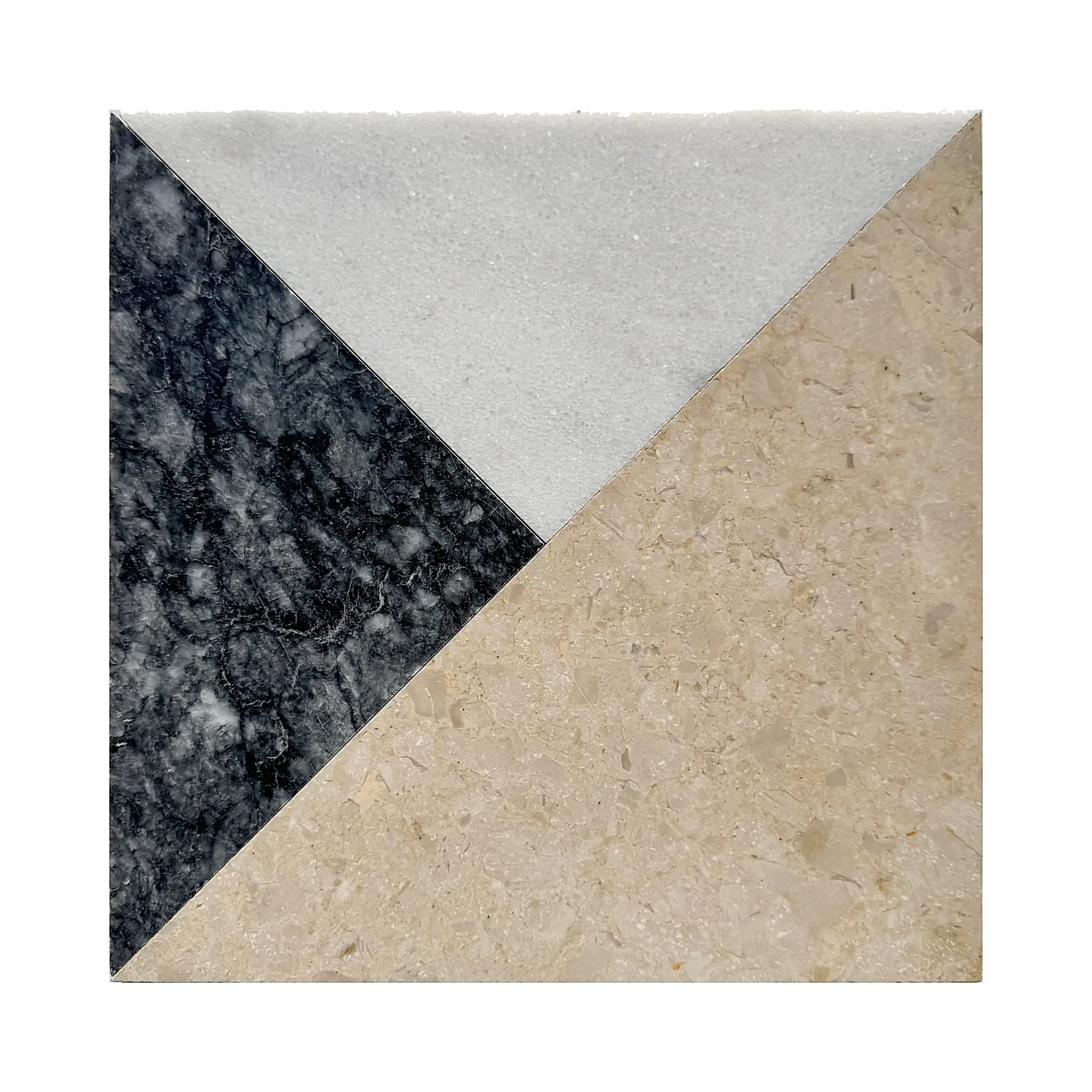 Myra Mermer Karo Bej Mix